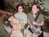 Griffin And Erica With The Lion 3